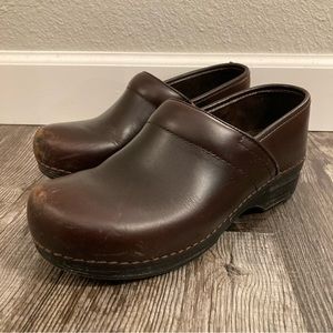 Brown Dansko XP Clogs